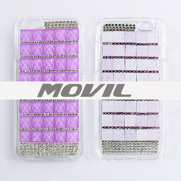 NP-2461 Handmade Bling Bling With Diamond  Funda para iPhone 6-9